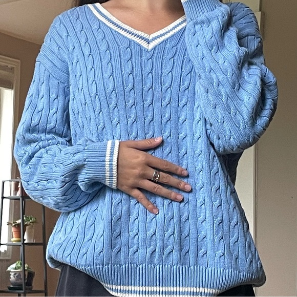 Brandy Melville Sweaters - Brandy Melville Light Blue Sweater